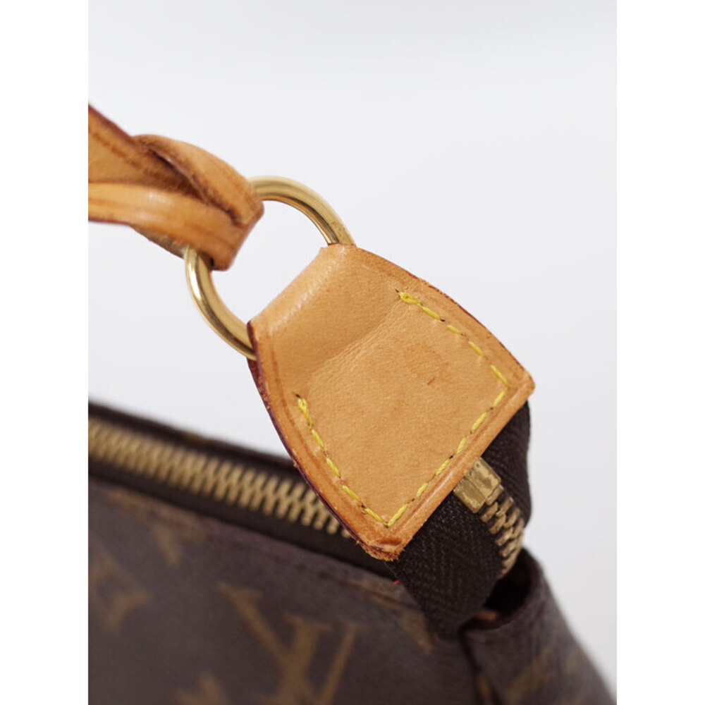 Louis Vuitton Monogram Leather Brown Pochette Accessoires Accessory Pouch - Picture 8 of 9